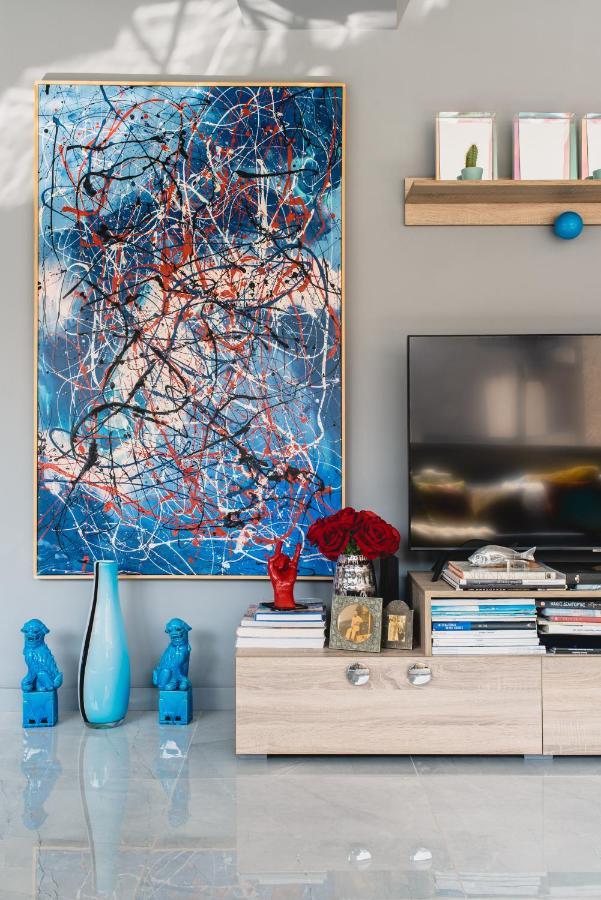 Living Stone Blue Graphite Appartement Athene Buitenkant foto
